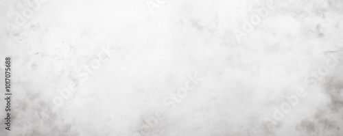 White concrete wall texture background, gray grunge floor with rough gray surface for decoration and design element, blank banner template in black and white. 