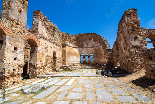 Ruins of the Basilica of Agios Achilleios, Lake Prespa photo