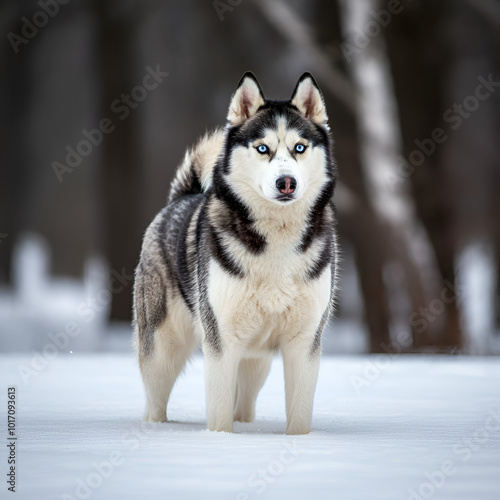 siberian husky dog