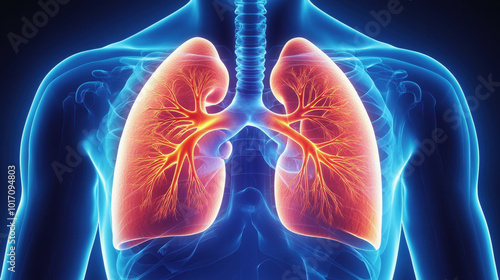 World Day against Chronic Obstructive Pulmonary Disease. pneumonia. human lung model