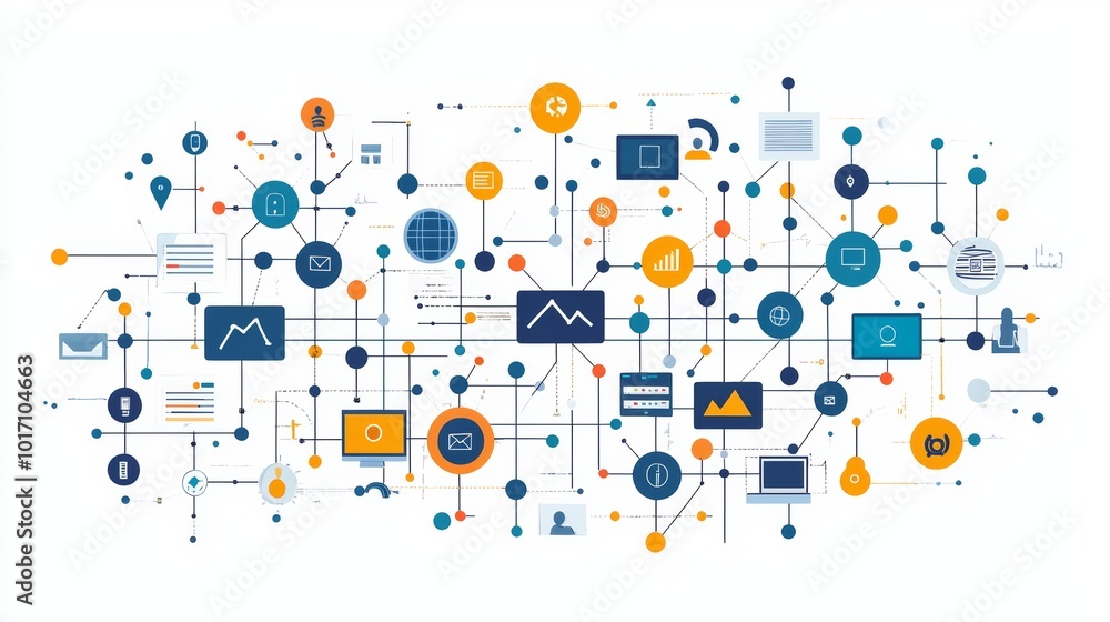Global business network structure with digital connections and data symbols Global business network structure with digital connections and data symbols