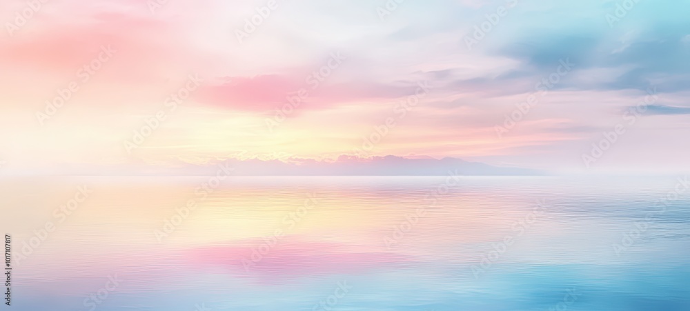 A watercolor-inspired illustration of a tranquil seaside landscape, with soft hues of blue, pink, and purple blending together to create a serene and soothing scene A watercolor-inspired illustration of a tranquil seaside landscape, with soft hues of blue, pink, and purple blending together to create a serene and soothing scene