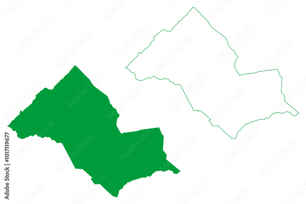 Russas municipality (Ceará state, Municipalities of Brazil, Federative Republic of Brazil) map vector illustration, scribble sketch Russas map Russas municipality (Ceará state, Municipalities of Brazil, Federative Republic of Brazil) map vector illustration, scribble sketch Russas map