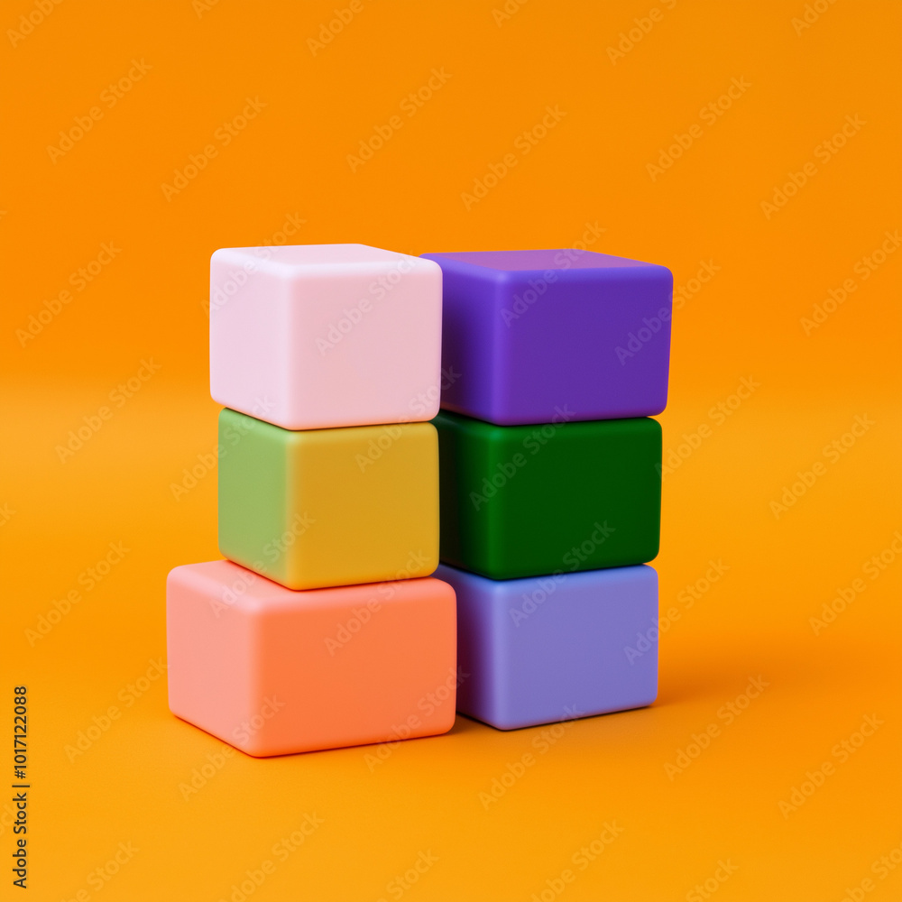 Bright Silicone Stacking Blocks: Each Piece a Burst of Color and Fun Bright Silicone Stacking Blocks: Each Piece a Burst of Color and Fun