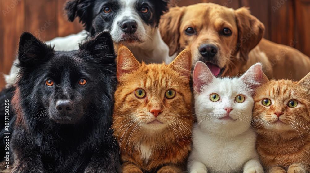 World Pet Day. Pets. dog, cat World Pet Day. Pets. dog, cat