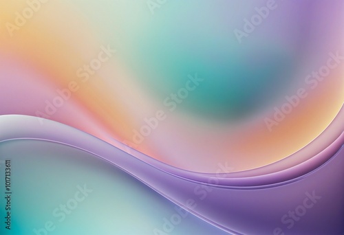 Fluid Gradient with HoneyDew, Cyan, Lavender, Gold and Dark Goldenrod Transitions