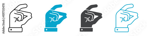 snap icon Line graphics illustration