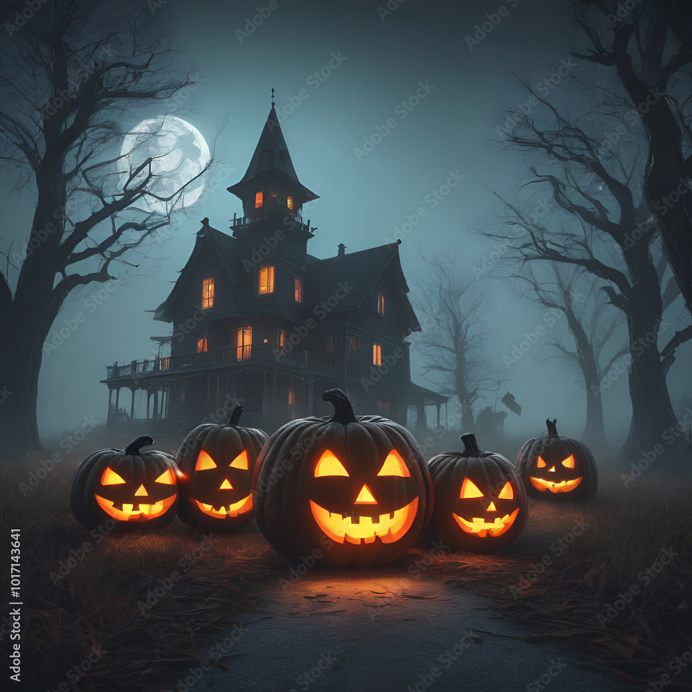 halloween background with pumpkin halloween background with pumpkin