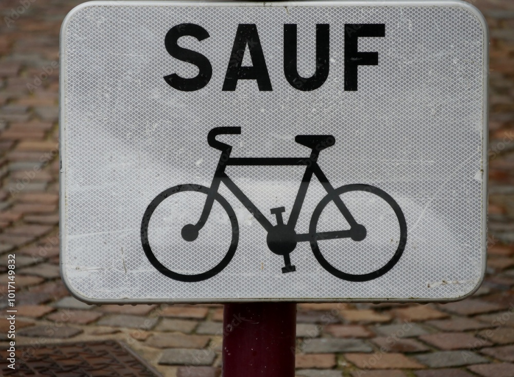 Obraz premium Schild 