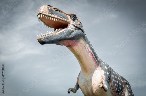 Close up shot aTyrannosaurus Rex