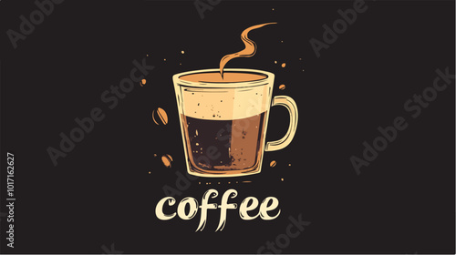 illustration of a cup of coffee.