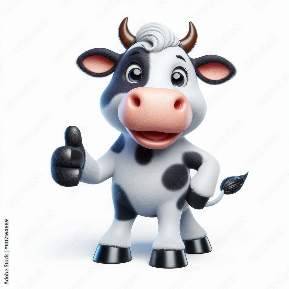 cow isolated on white background cow isolated on white background