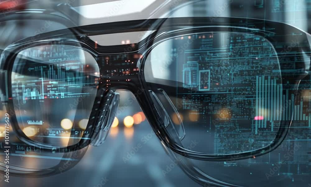 Smart Glasses Futuristic Technology Smart Glasses Futuristic Technology
