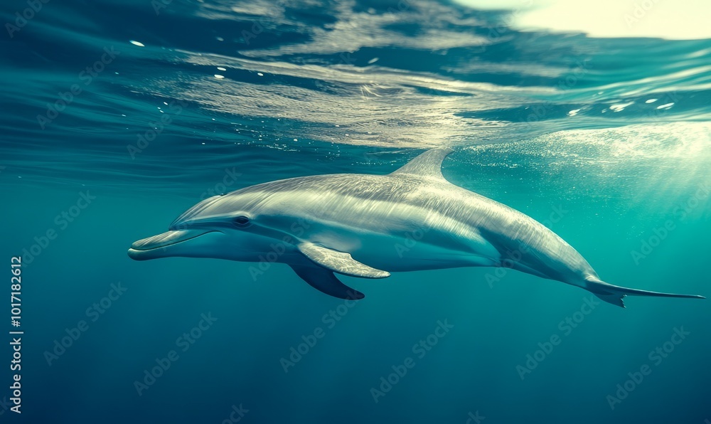 Fototapeta premium Indian Bottlenose Dolphin