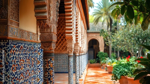 Ornate Courtyard photo