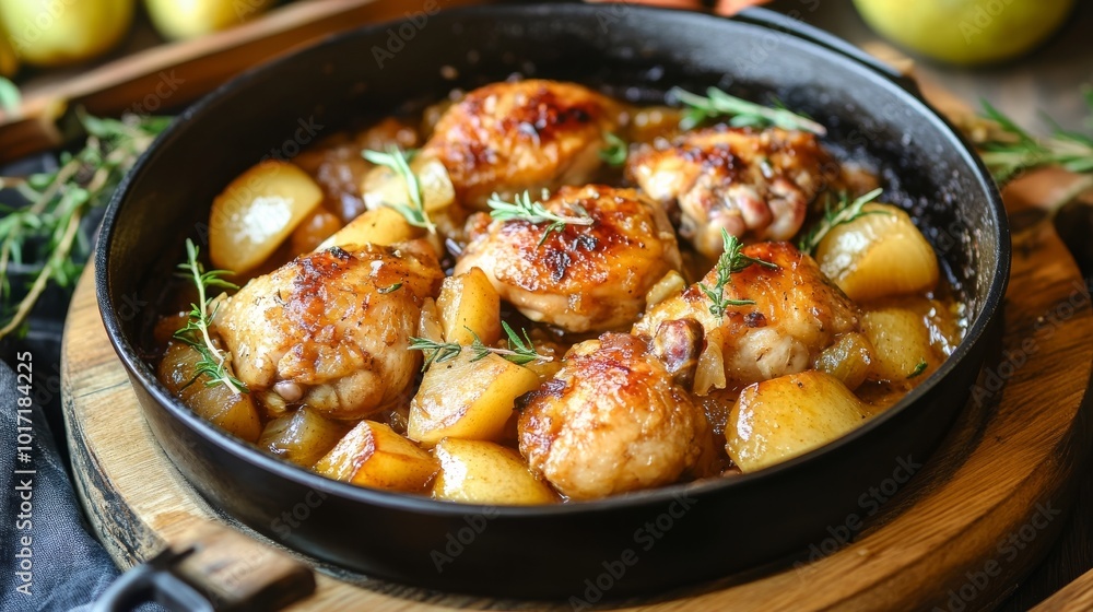 Savory fall dish of chicken. Savory fall dish of chicken.