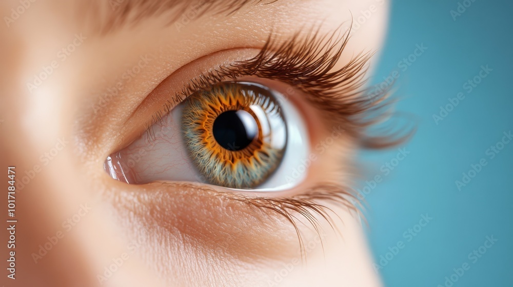 A close view of a human eye that captivates with its intricate iris detailing and sharp focus, revealing the natural beauty of human vision and emotion. A close view of a human eye that captivates with its intricate iris detailing and sharp focus, revealing the natural beauty of human vision and emotion.