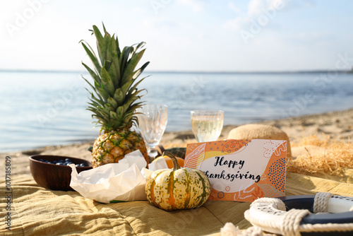 Pumpkin, pineapple, wine an...