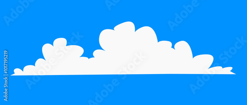set of clouds element  for illustration decoration white sky with other variant
