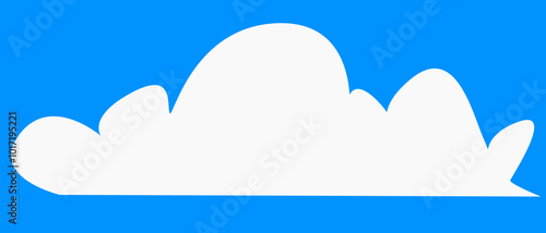 set of clouds element  for illustration decoration white sky with other variant