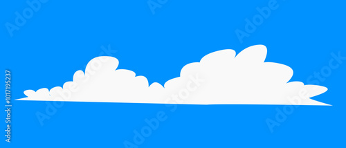 set of clouds element  for illustration decoration white sky with other variant