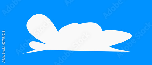 set of clouds element  for illustration decoration white sky with other variant