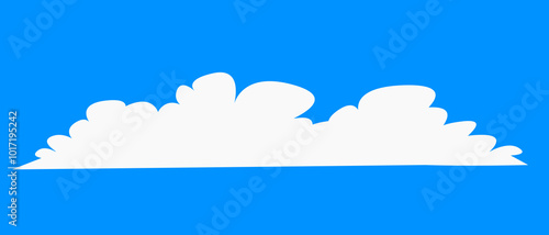 set of clouds element  for illustration decoration white sky with other variant