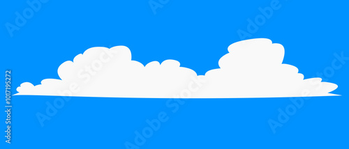 set of clouds element  for illustration decoration white sky with other variant