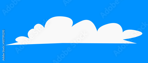 set of clouds element  for illustration decoration white sky with other variant