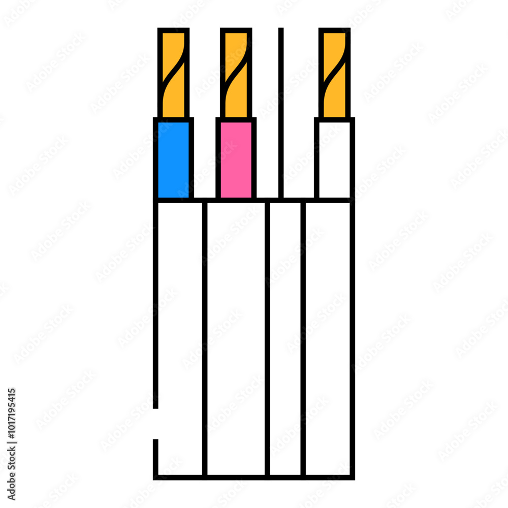 uf underground feeder cable line icon vector. uf underground feeder cable sign. isolated symbol illustration uf underground feeder cable line icon vector. uf underground feeder cable sign. isolated symbol illustration