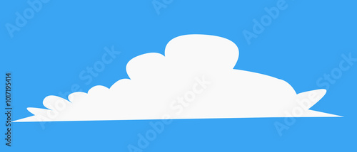 set of clouds element  for illustration decoration white sky with other variant