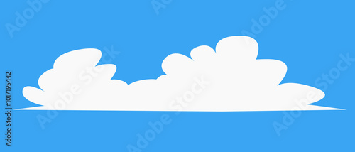 set of clouds element  for illustration decoration white sky with other variant