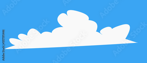 set of clouds element  for illustration decoration white sky with other variant