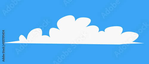 set of clouds element  for illustration decoration white sky with other variant