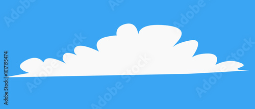 set of clouds element  for illustration decoration white sky with other variant