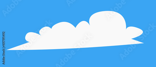 set of clouds element  for illustration decoration white sky with other variant