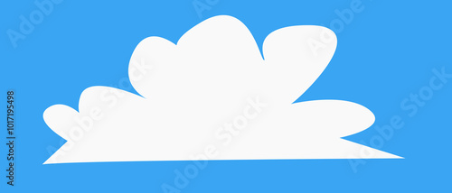 set of clouds element  for illustration decoration white sky with other variant