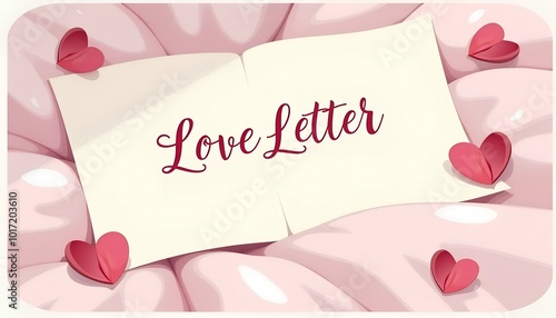 Wallpaper Mural Watercolor Cute Love Note Torontodigital.ca