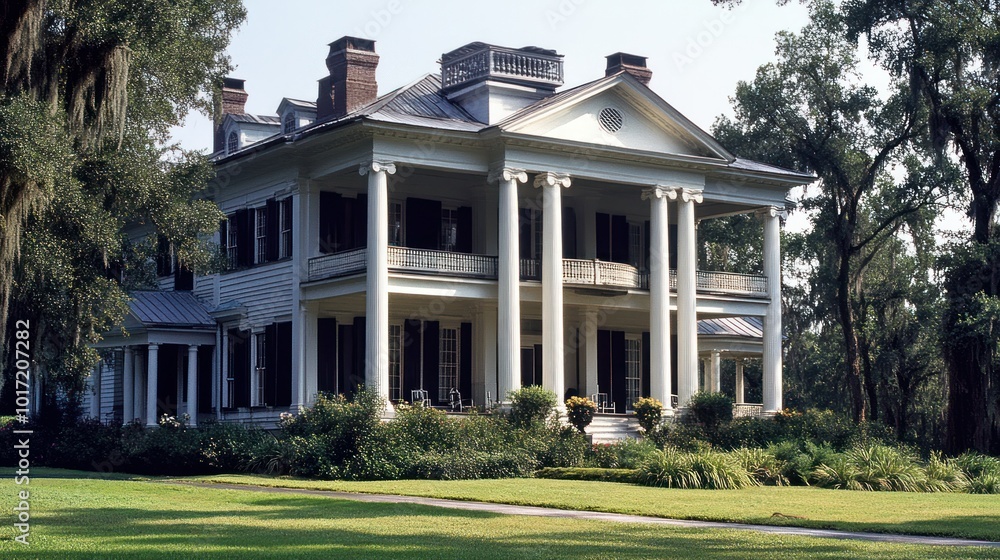 Fototapeta premium A Grand Southern Mansion