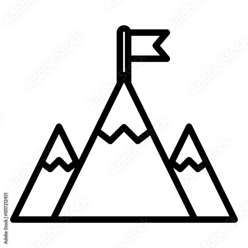 Milestones Outline Icon