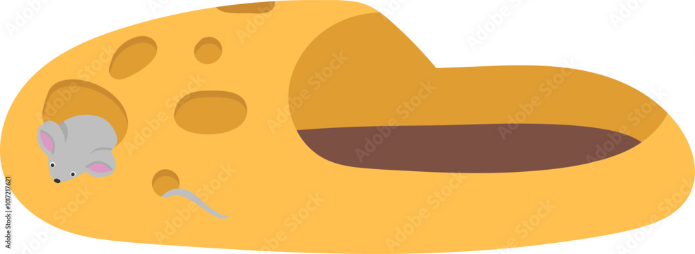 Cheese Home Slippers Cheese Home Slippers