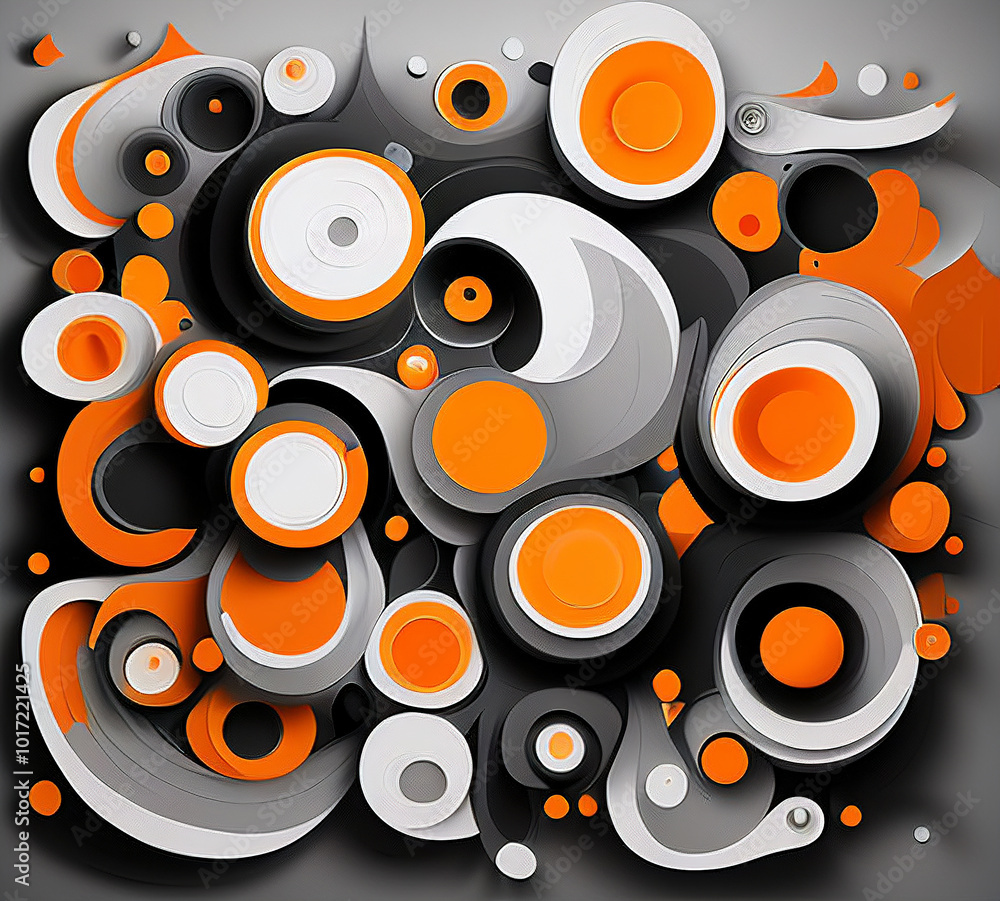 Bright waves illustration art colorful new style 2024.generative ai Bright waves illustration art colorful new style 2024.generative ai