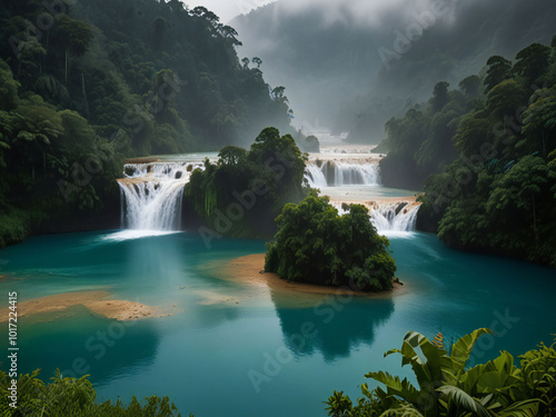 Spectacular views of Semuc Champey photo