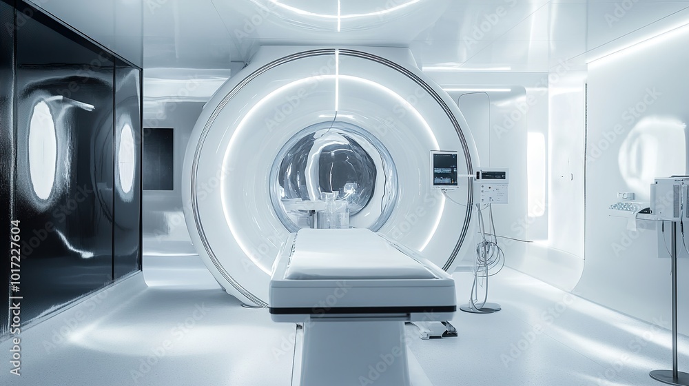 Modern MRI Room Interior Design: Futuristic Healthcare Modern MRI Room Interior Design: Futuristic Healthcare