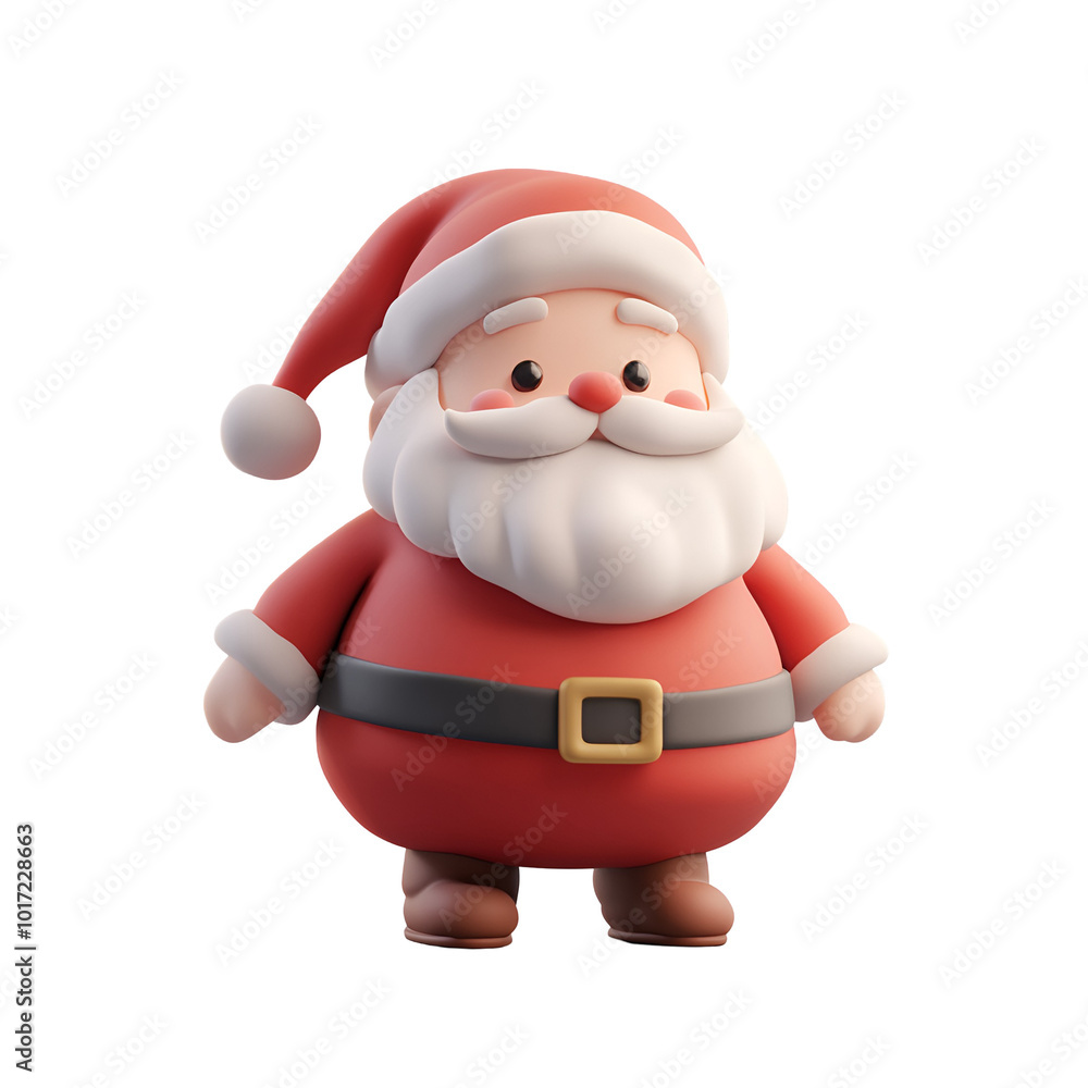 3D Render Illustration Cartoon of a Cute Santa Claus, Christmas Character, Isolated on Transparent Background, PNG 3D Render Illustration Cartoon of a Cute Santa Claus, Christmas Character, Isolated on Transparent Background, PNG
