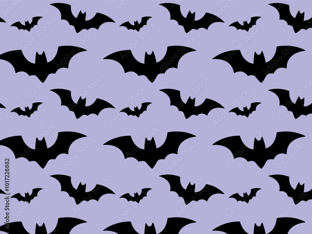 Bat pattern. Halloween design. Vector illustration. Bat pattern. Halloween design. Vector illustration.