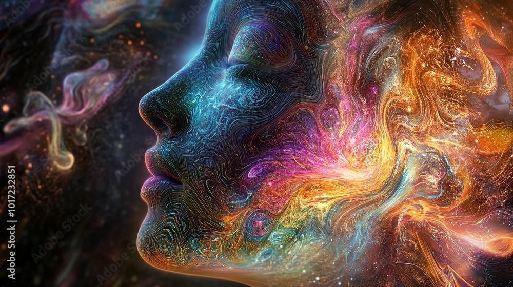 Cosmic Consciousness: Abstract Psychedelic Art Cosmic Consciousness: Abstract Psychedelic Art