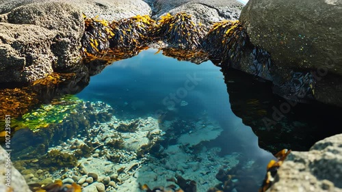 Wallpaper Mural Crystal Clear Tide Pool Torontodigital.ca