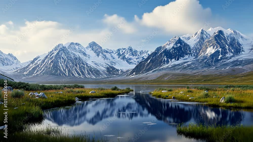 Majestic Mountain Landscape Majestic Mountain Landscape