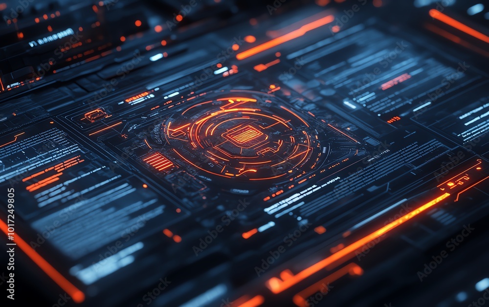 A detailed view of a digital contract on AI ethics, featuring bold highlights on terms and conditions to promote transparency and responsible use A detailed view of a digital contract on AI ethics, featuring bold highlights on terms and conditions to promote transparency and responsible use